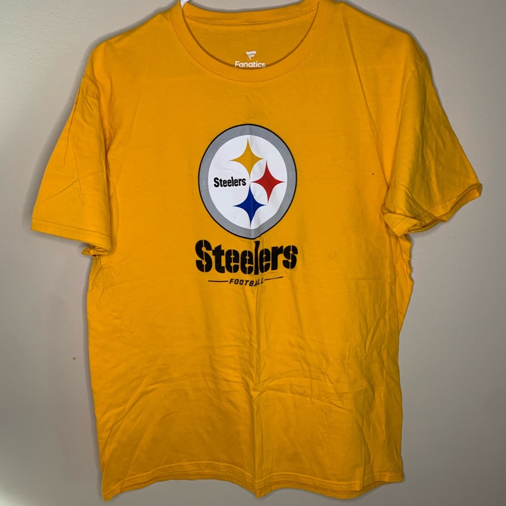 Two-Mens Steelers shirts